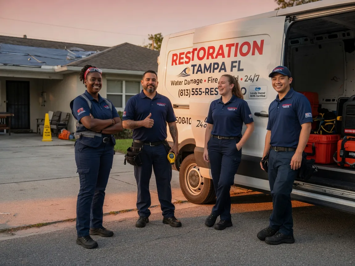 Water Damage Restoration company in Farmersville, OH